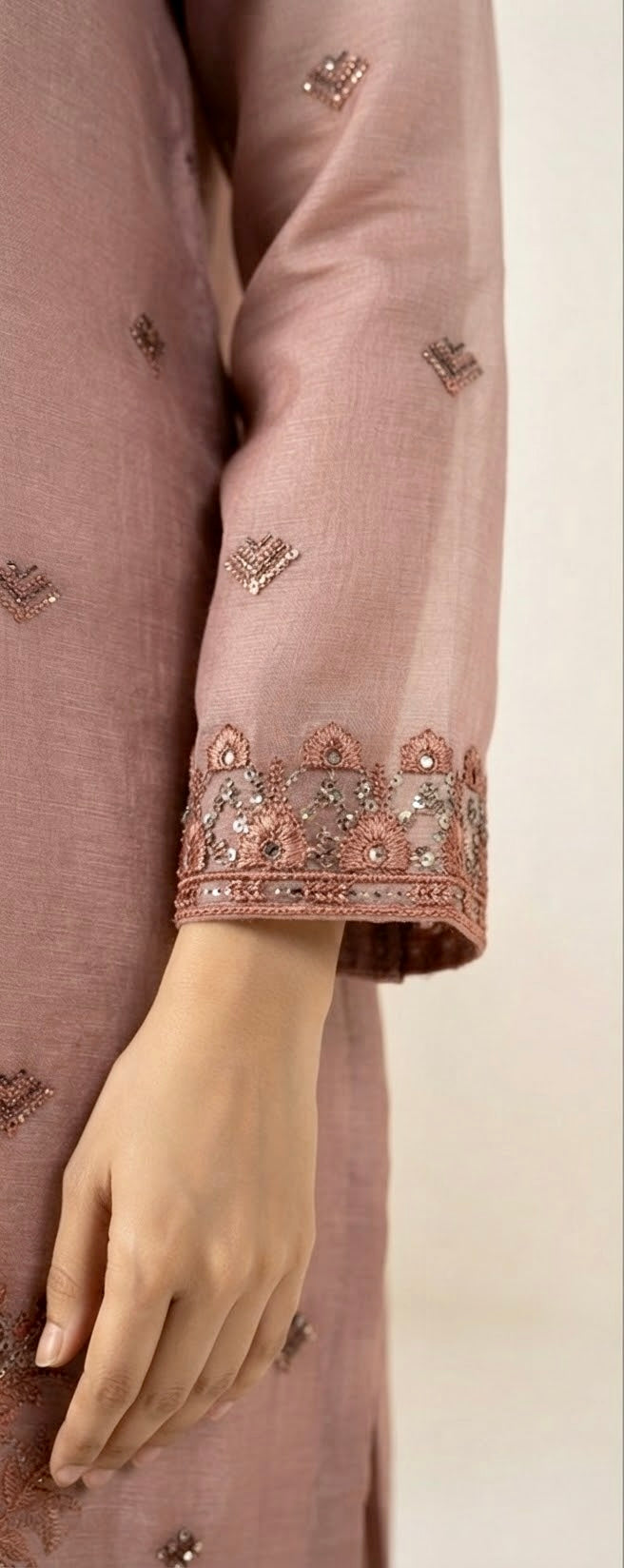 Festive Maria Soft Chiffon Same Threads with Seq Unstitched Suit | 4-Piece | 7 Colors