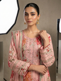 Printed Lawn With Embroidery Unstitched