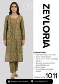 Festive 3 Piece Unstitch Dress Viscose Silk Fabric Heavy Threads Work 8 Colors